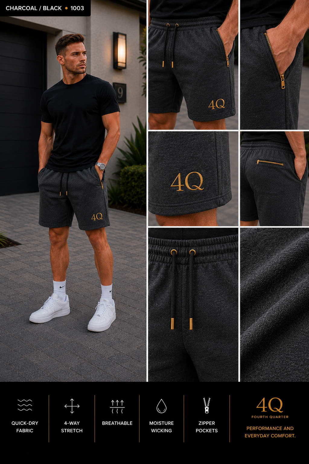 Men’s 4Q Performance Shorts