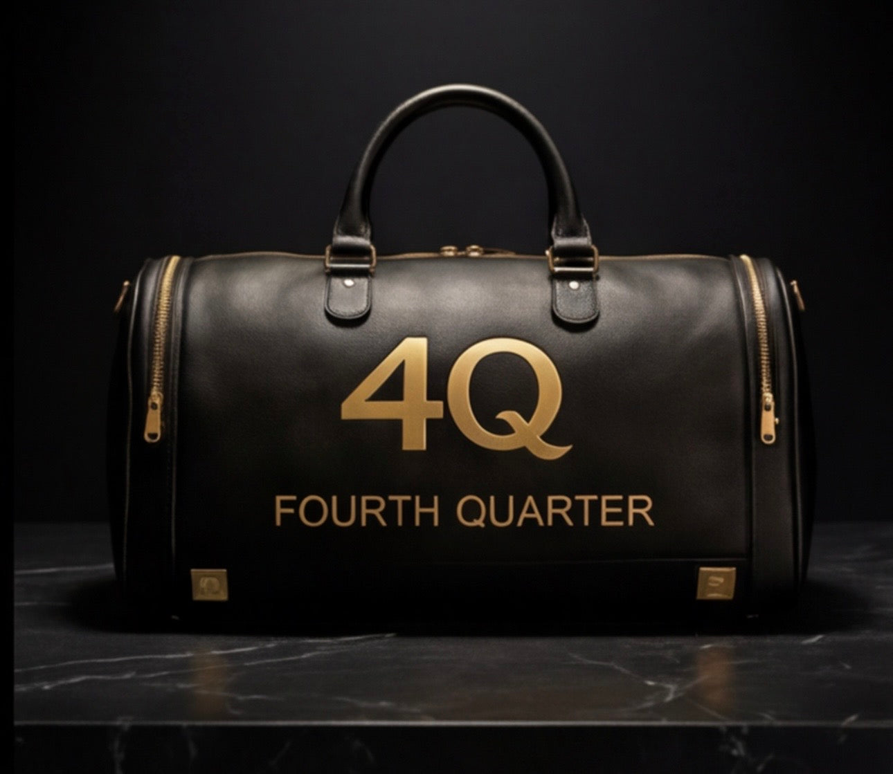 Black/Gold Signature Duffle