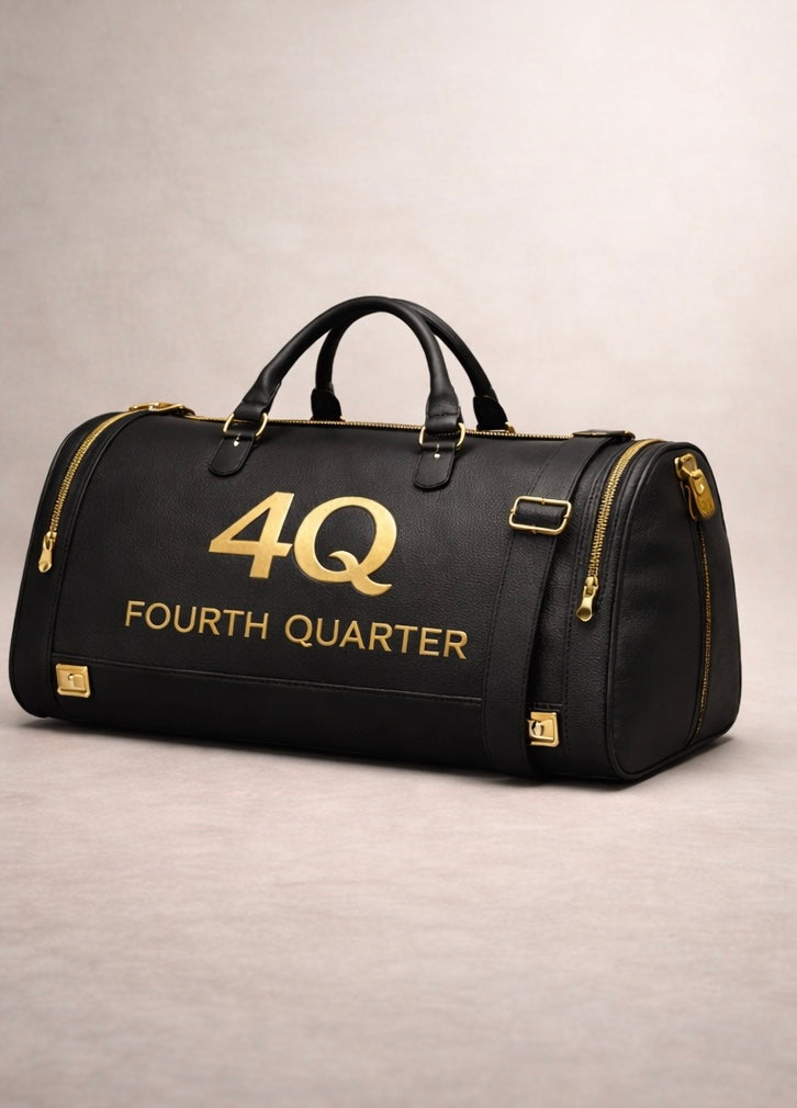 Black/Gold Signature Duffle