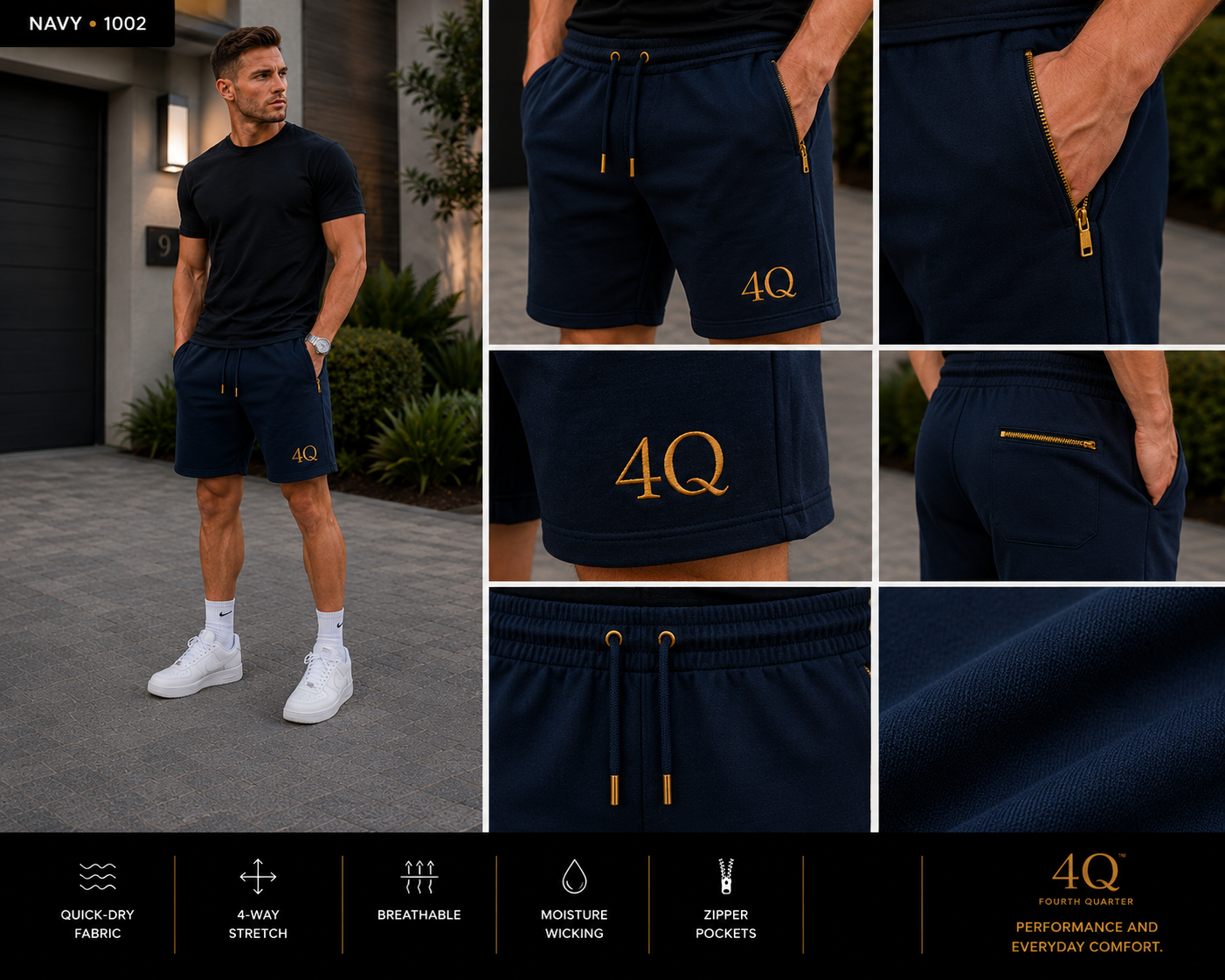 Men’s 4Q Performance Shorts