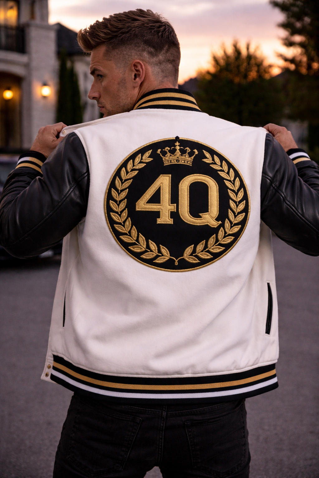 4Q Founders Edition Letterman Jacket