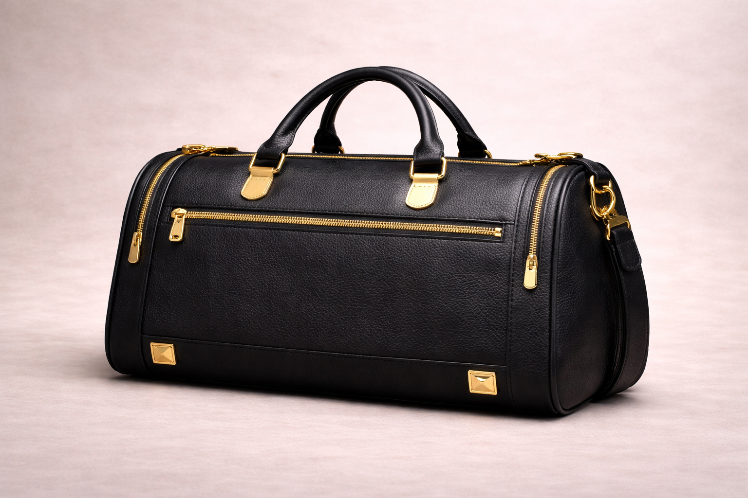 Black/Gold Signature Duffle