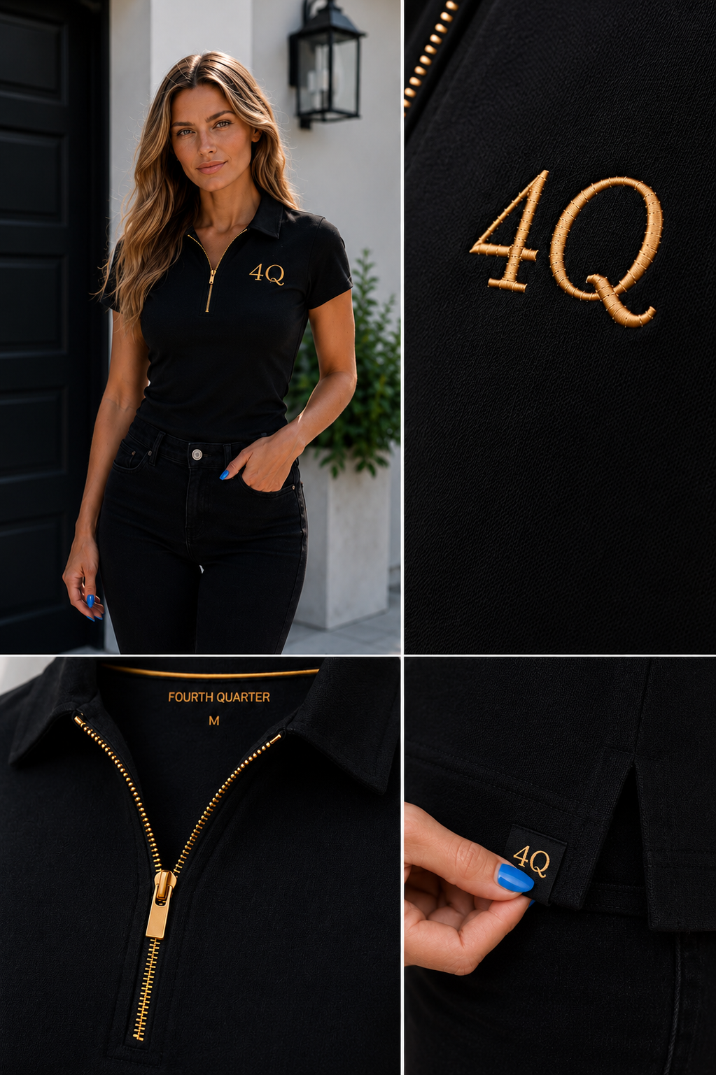Women’s Executive Zip Polo