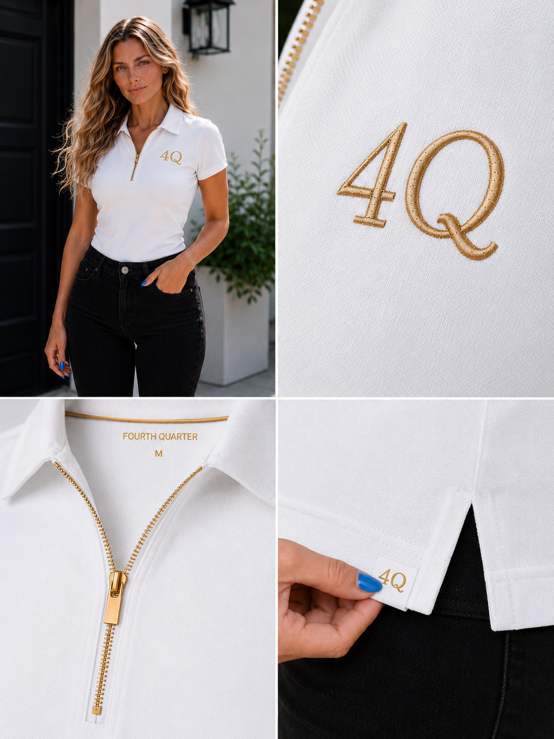 Women’s Executive Zip Polo