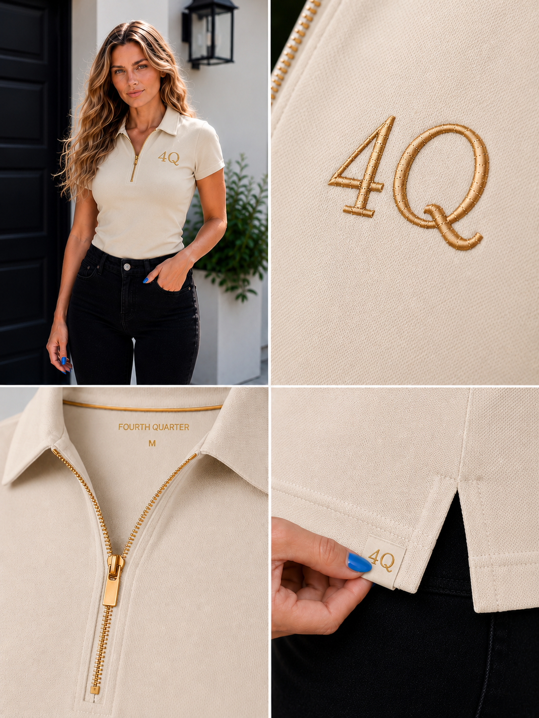 Women’s Executive Zip Polo