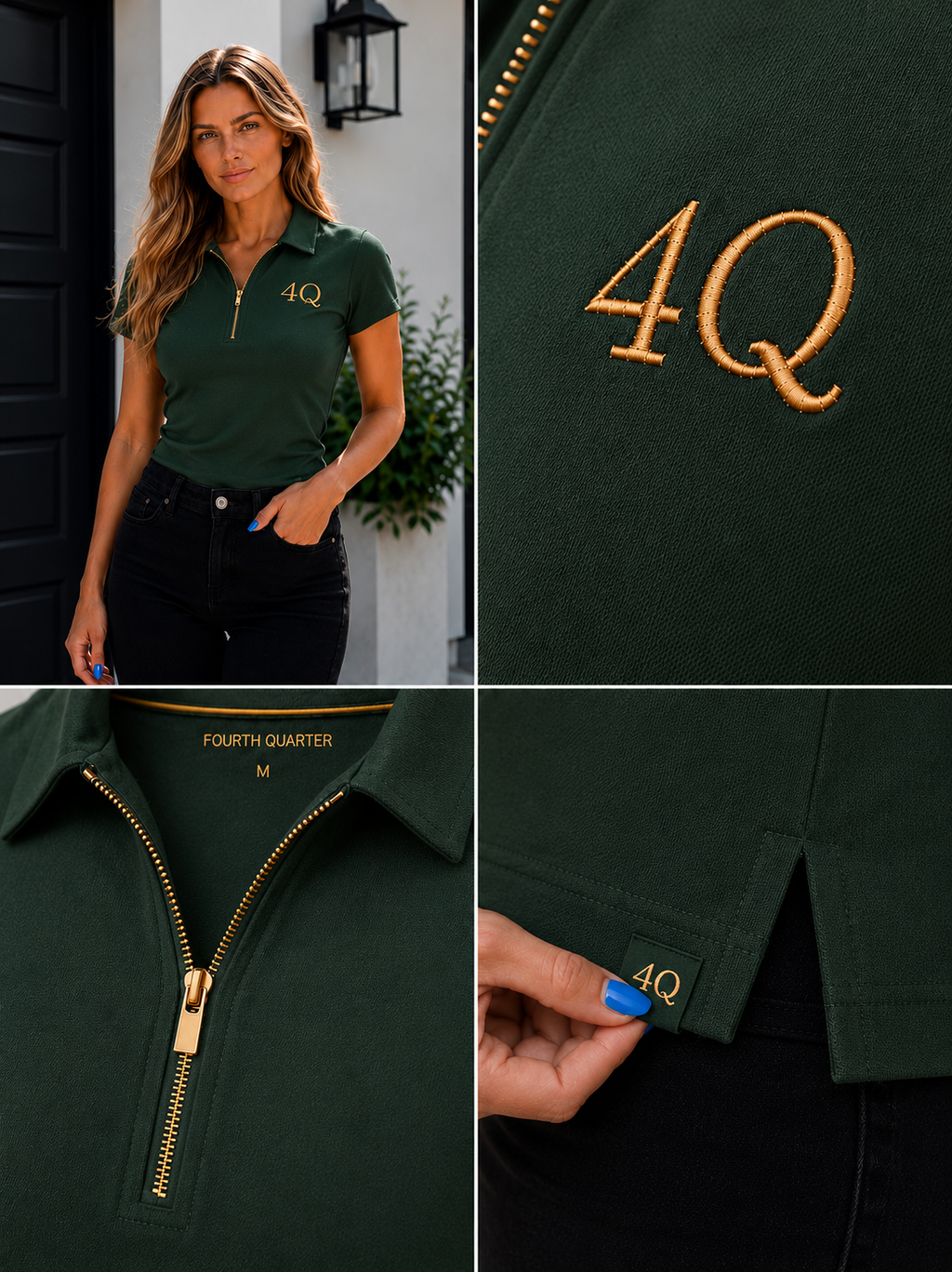 Women’s Executive Zip Polo