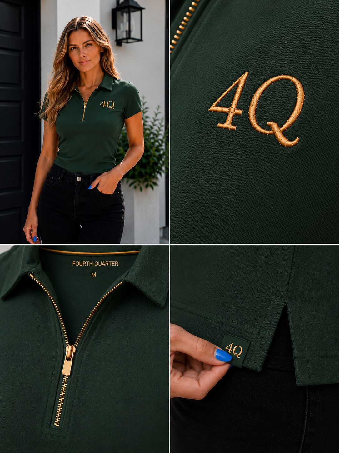 Women’s Executive Zip Polo