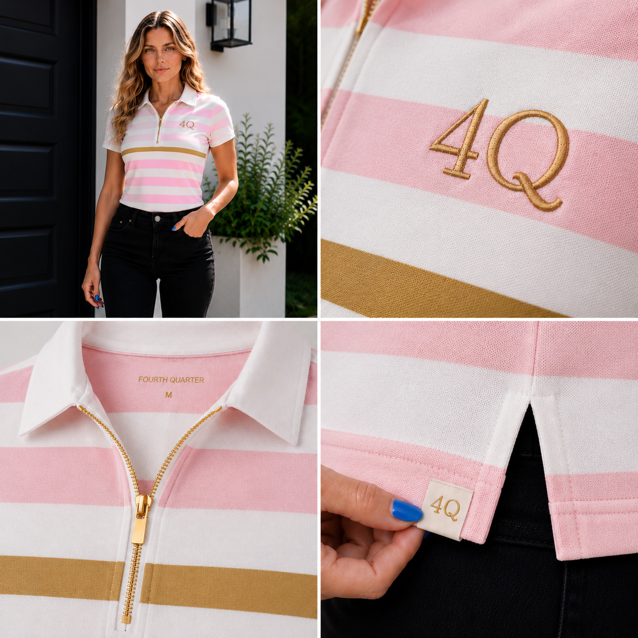 Women’s Executive Zip Polo