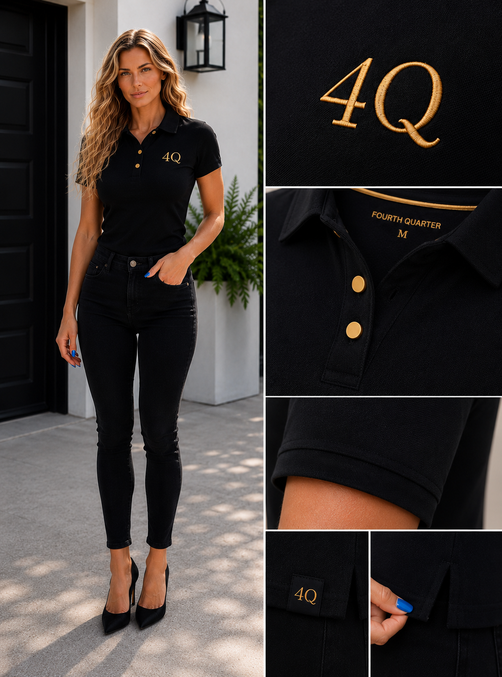 Women’s Executive Button-Up Polo