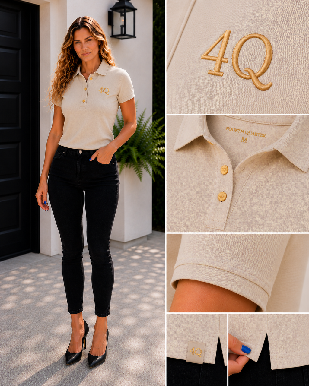 Women’s Executive Button-Up Polo