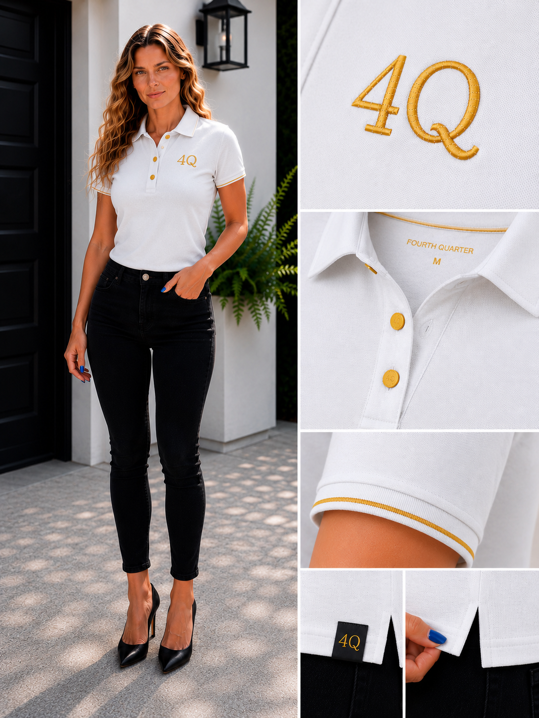 Women’s Executive Button-Up Polo
