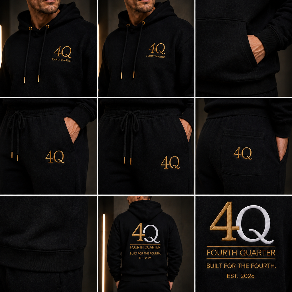 Men’s 4Q Legacy Set— Black/Gold
