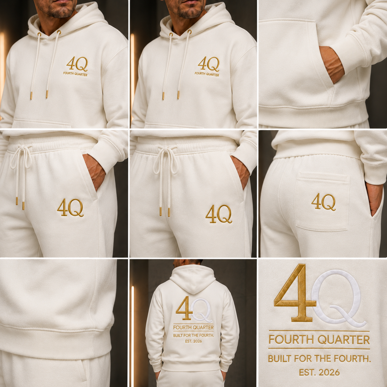 Men’s 4Q Legacy Set White/Gold